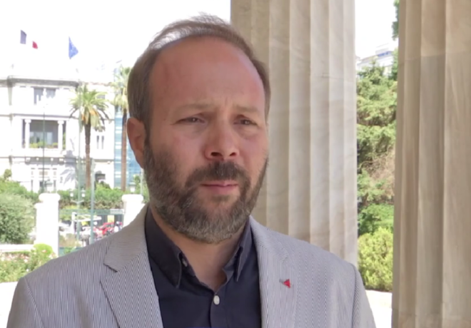 Δήλωση Γ. Ψυχογιού από το Περιστύλιο της Βουλής για το κλείσιμο των γερμανικών συνόρων